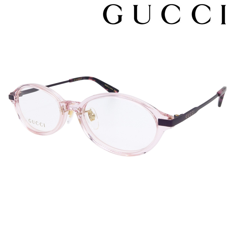 GUCCI グッチ メガネ GG1058OJ col.001/002/003 51mm 正規販売認定店 日本製 レンズ付き レンズセット 調光/薄型非球面クリアレンズセット 度なし/度あり 3colorの画像