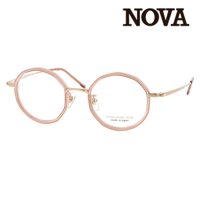 NOVA ノバ メガネ H-3120 C-1/2/3/4/6/8 45mm 6color 日本製 HAND MADE
