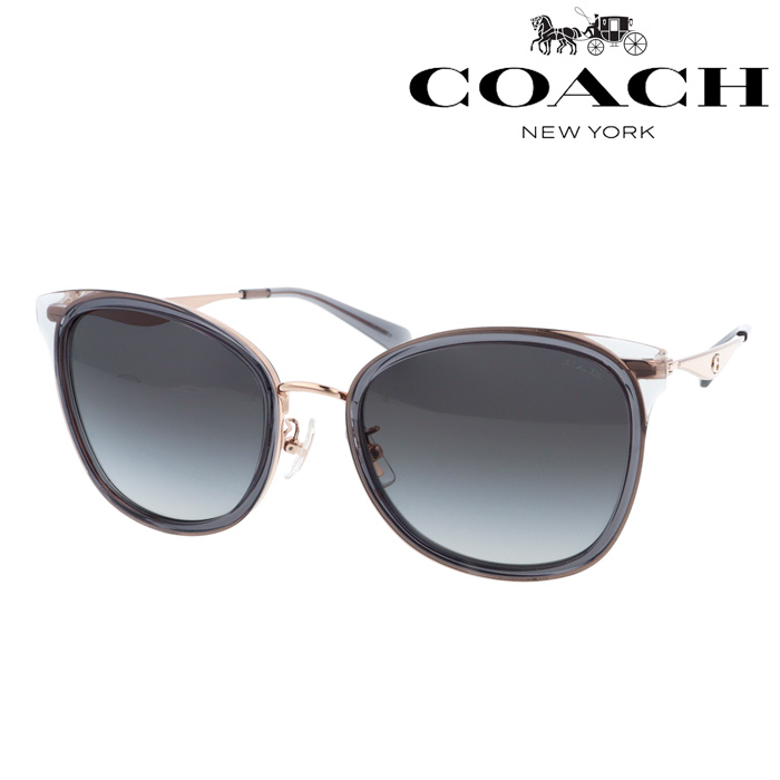 COACH コーチ HABIBA トータスシェル柄サングラス シグネチャー COACH コーチ HABIBA トータスシェル柄サングラス シグネチャー