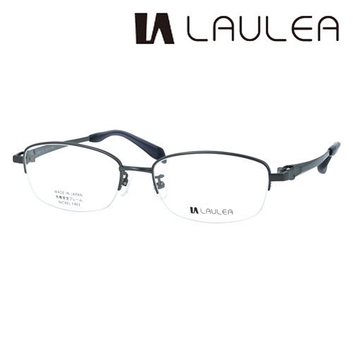 LAULEA ラウレア メガネ LA4038 col.BK/GY/SV 54mm 日本製 MADE