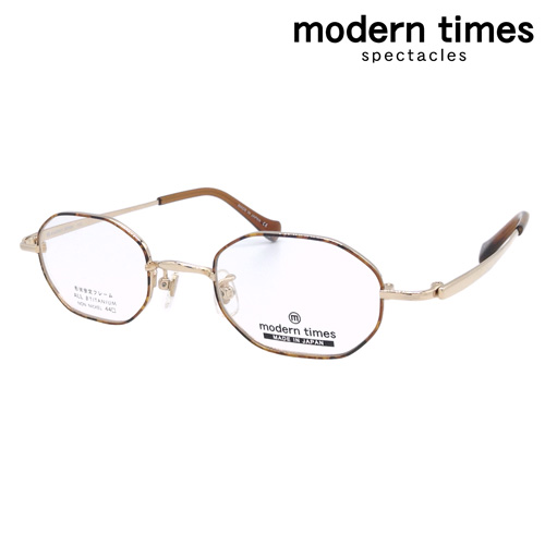 modern times モダンタイムス メガネ MT103 C-6/C-13 44mm 日本製 鯖江 料金そのまま伊達メガネ/度付き対応 NIKON 薄型非球面レンズセット オクタゴン