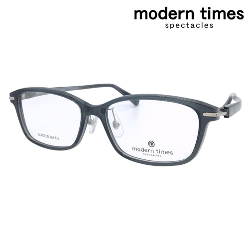 modern times モダンタイムス メガネ MT-8028 C-2/C-3/C-4 54mm 日本製 鯖江 料金そのまま伊達メガネ/度付き対応 NIKON 薄型非球面レンズセット スクエア