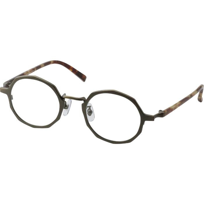 オニメガネ Onimegane 十角形 丸メガネ 丸眼鏡 丸めがね ラウンド