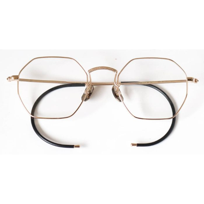 エヌクラン Nclan 縄手 メガネ チタン 多角形 フレーム 日本製 鯖江