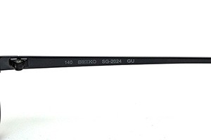 SEIKO スポーツタイプ サングラス SEIKO セイコー スタンダード紳士用サングラス SG 2024-GU ガンメタ