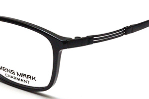 フレーム単品メガネ】 シャルマン MENSMARK メンズマーク XM 5519-BK