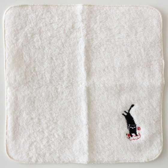 maimai ハンカチ　ネコちゃん柄　20枚 猫ハンカチ(KoikeFumiHandkerchief) | マスノヤ衣料品店