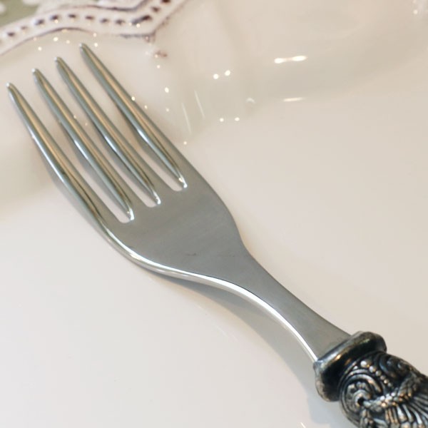 ディナー フォーク べっ甲 ナポレオン イタリア製 ステンレス NAPOLEON