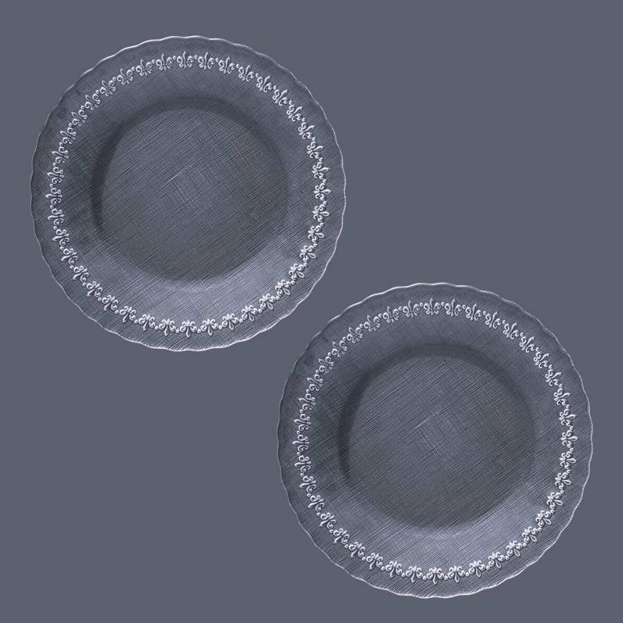 HARMONIER（ハルモニア） 皿 プレート おしゃれ 透明 ガラス ディナー