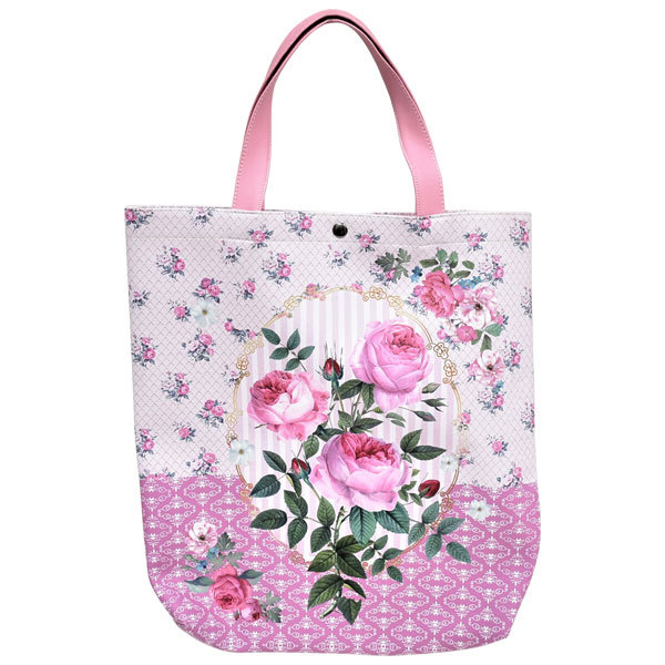 トートバッグ レディース おしゃれ ローズ柄 お稽古バッグ 手提げバッグ サブバッグ マチ付き 薔薇柄 おしゃれ かわいい 薔薇雑貨 So 581 薔薇雑貨かわいい姫系雑貨のmeggie 通販 Yahoo ショッピング