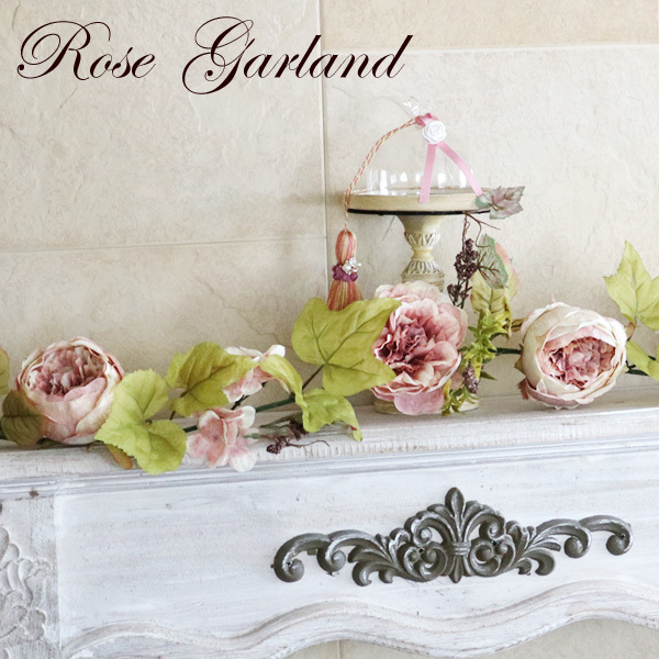 アーティフィシャルフラワー 造花 薔薇 アレンジ モーブ ホワイト