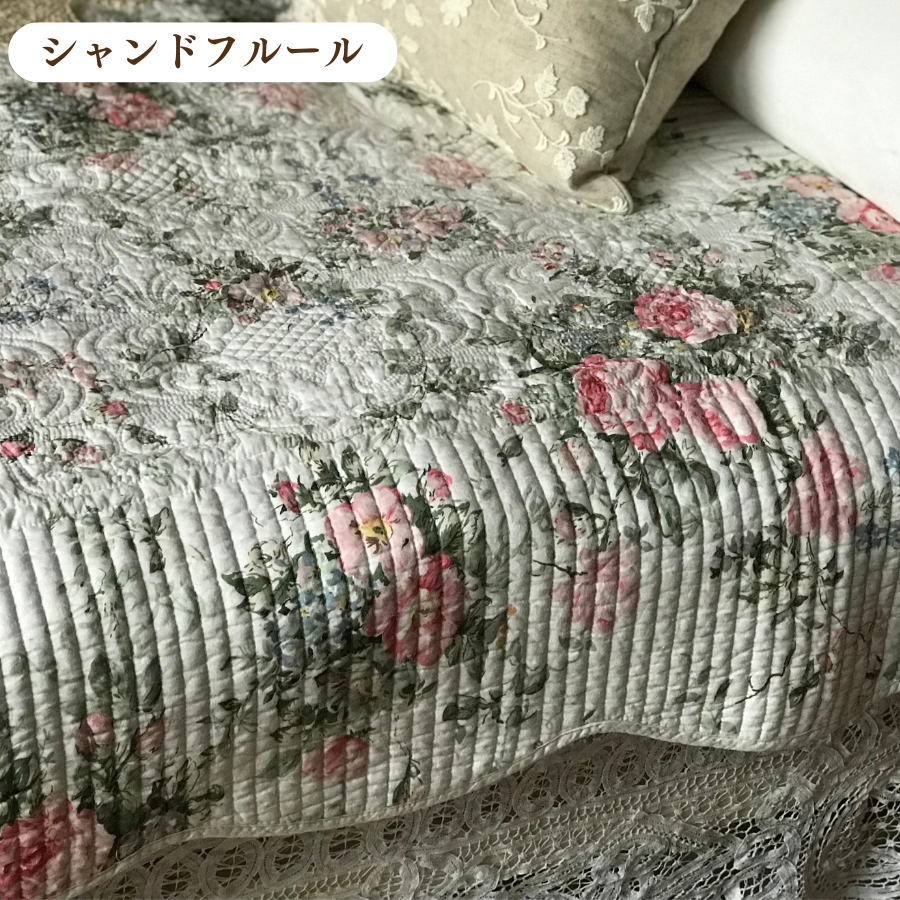 アンティーク　マルチカバー 洗えるリバーシブルマルチカバー|アンティーク調デザインシリーズ 通販