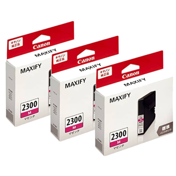 純正品 3色セット CANON キヤノン インクタンク PGI-2300 C/M/Y