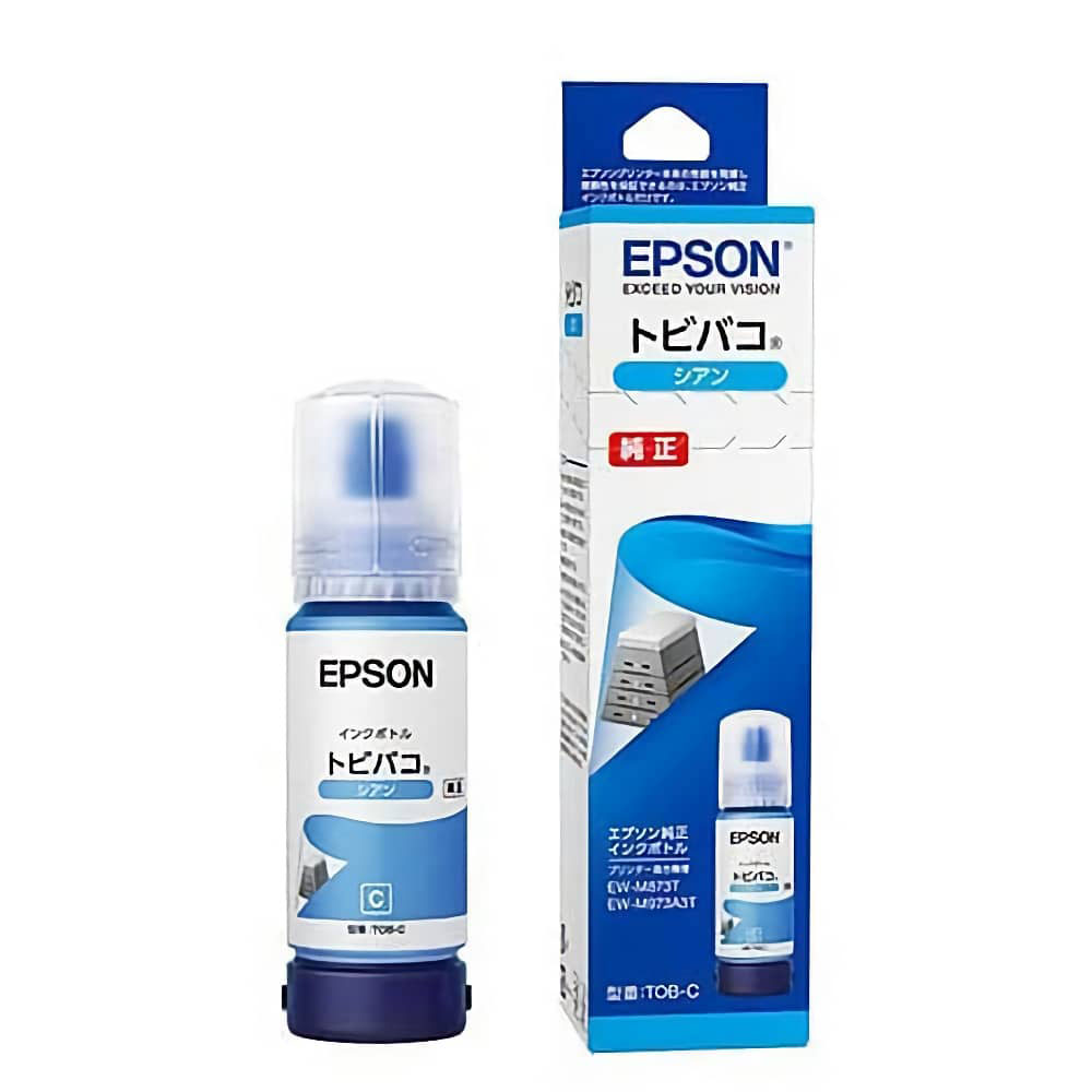 2セット【新品未開封】純正　エプソンプリンタインク　トビバコ　６色 純正品 6色セット EPSON エプソン インクボトル (トビバコ) TOB （TOB