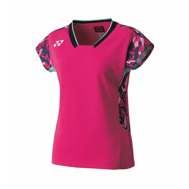 美品　ヨネックス　バドミントンゲームシャツ　レディースL YONEX ヨネックス バドミントンウェア ゲームシャツ レディース