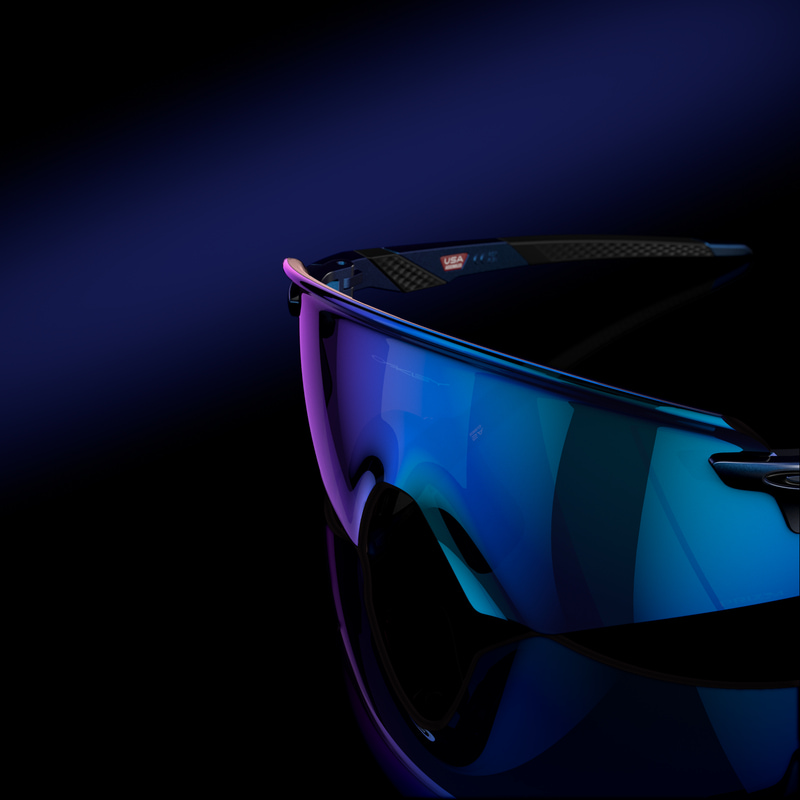 オークリー サングラス OAKLEY ENCODER (A) OO9472F-2039 Matte Cyan/Blue Colorshift /  Prizm Sapphire ローブリッジフィット エンコーダー 日本正規品