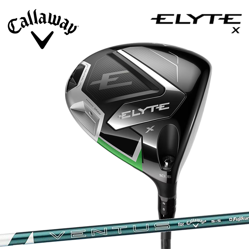 キャロウェイ　エリート　ドライバー キャロウェイ ELYTE X ドライバー VENTUS GREEN 50 for Callaway