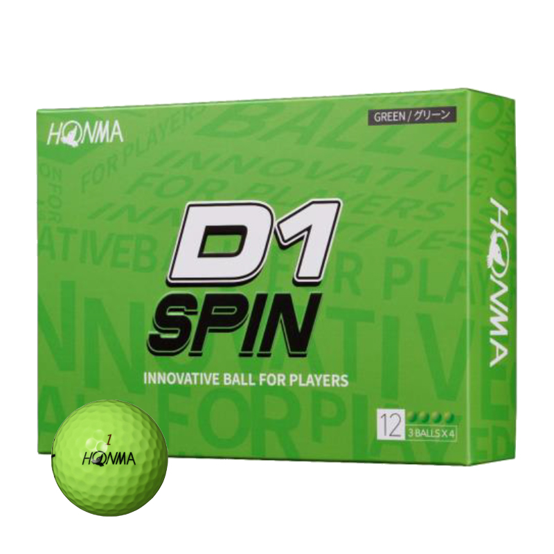 HONMA D1 在庫あり・即納 ホンマ SPIN Ball スピンボール 1ダース（12