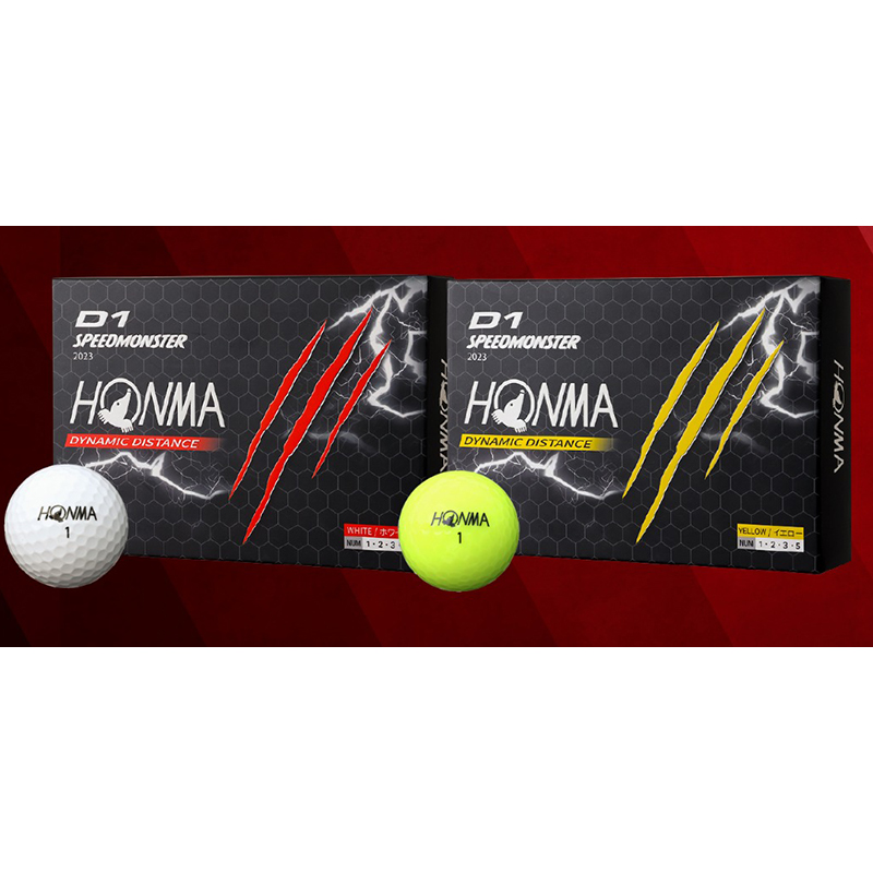 HONMA ホンマ D1 SPEEDMONSTER Ball スピードモンスター 4ダース（12個