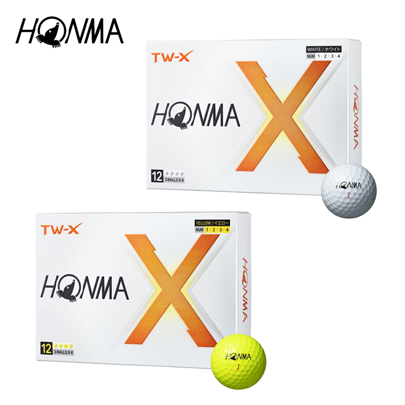 HONMA D1 【在庫あり・即納】HONMA ホンマ 2024 TW-X Ball 1ダース（12