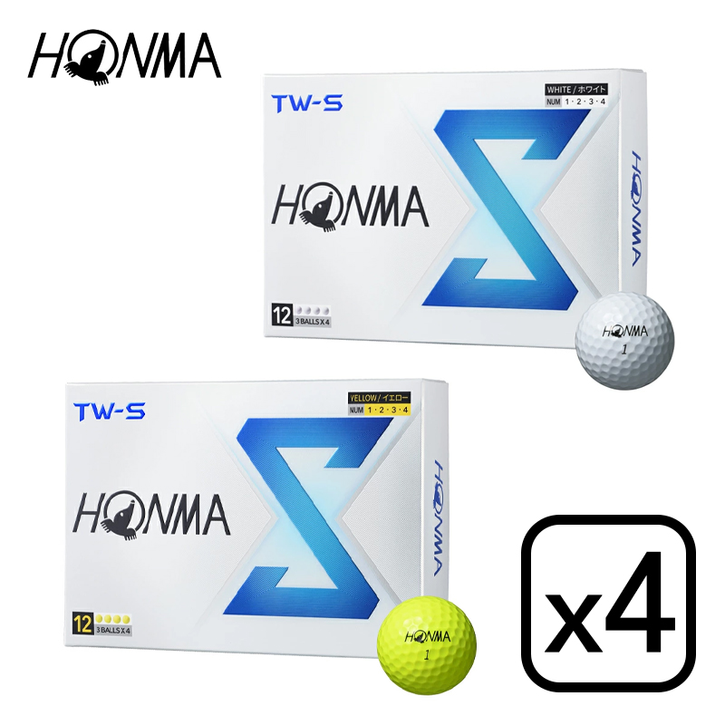 HONMA D1 【在庫あり・即納】HONMA ホンマ 2024 TW-S Ball 4ダース