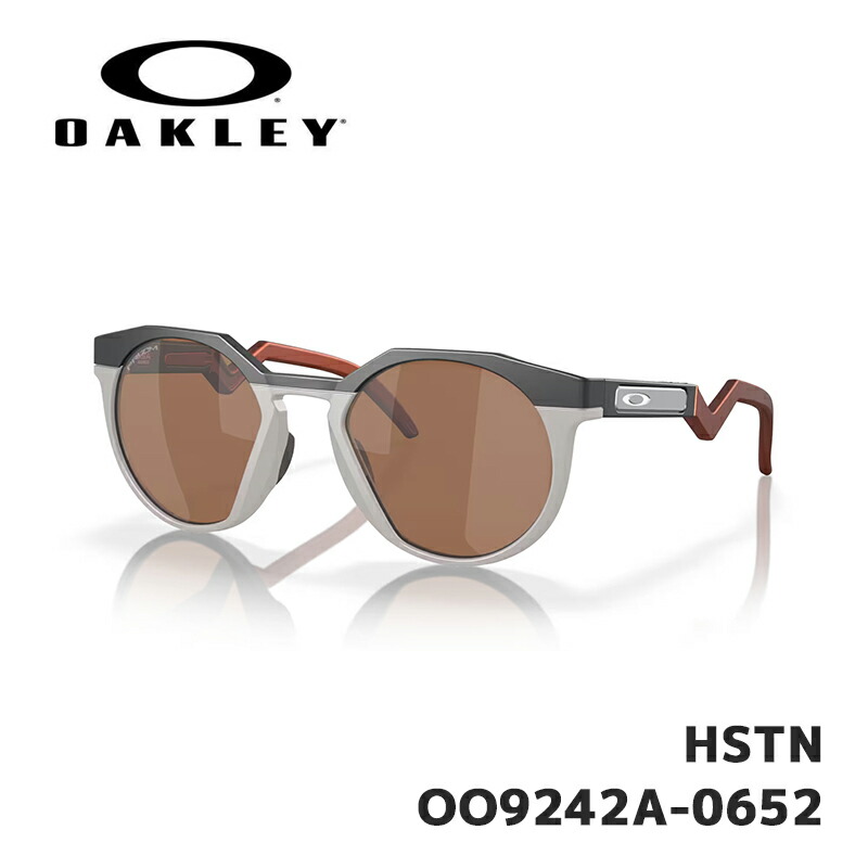 オークリー サングラス OAKLEY HSTN OO9242A-0652 Matte Carbon / Prizm Tungsten Low  Bridge Fit ハウストン 日本正規品