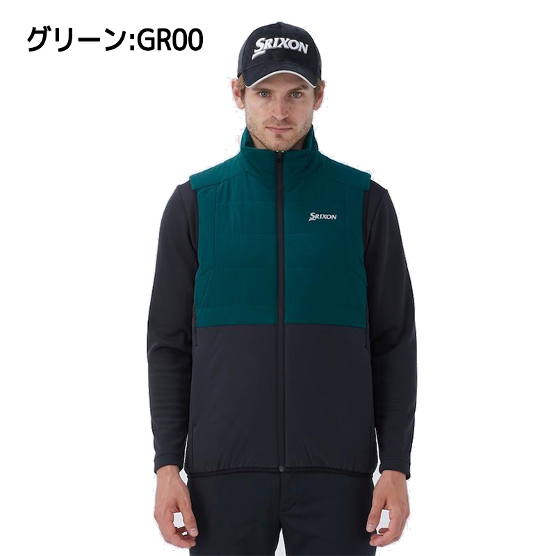 スリクソン ヒートナビ 中綿アウターベスト RG4FVE02M HEAT NAVI