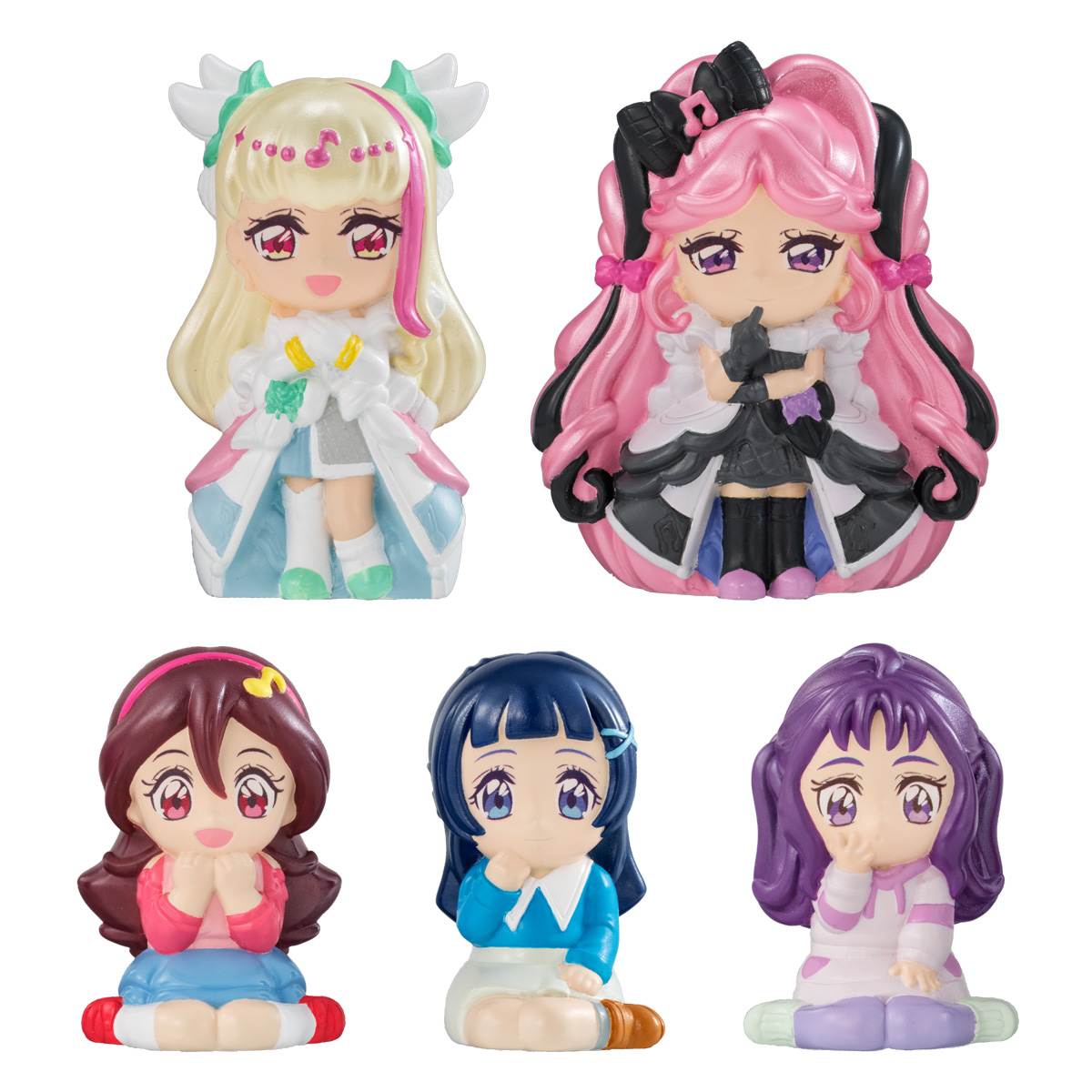 全5種セット〕バンダイ キミとアイドルプリキュア♪スウィートパール