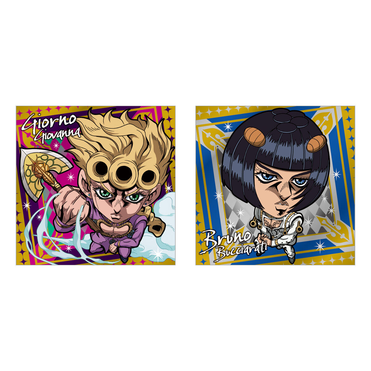 BOX〕バンダイ にふぉるめーしょん ジョジョの奇妙な冒険 シール