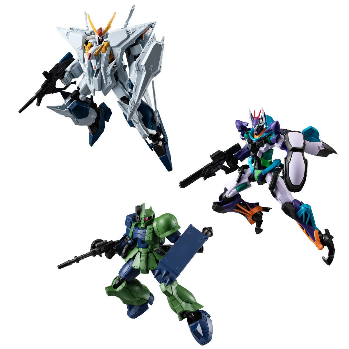 全7種セット〕バンダイ 機動戦士ガンダム GフレームFA 09 7種7個