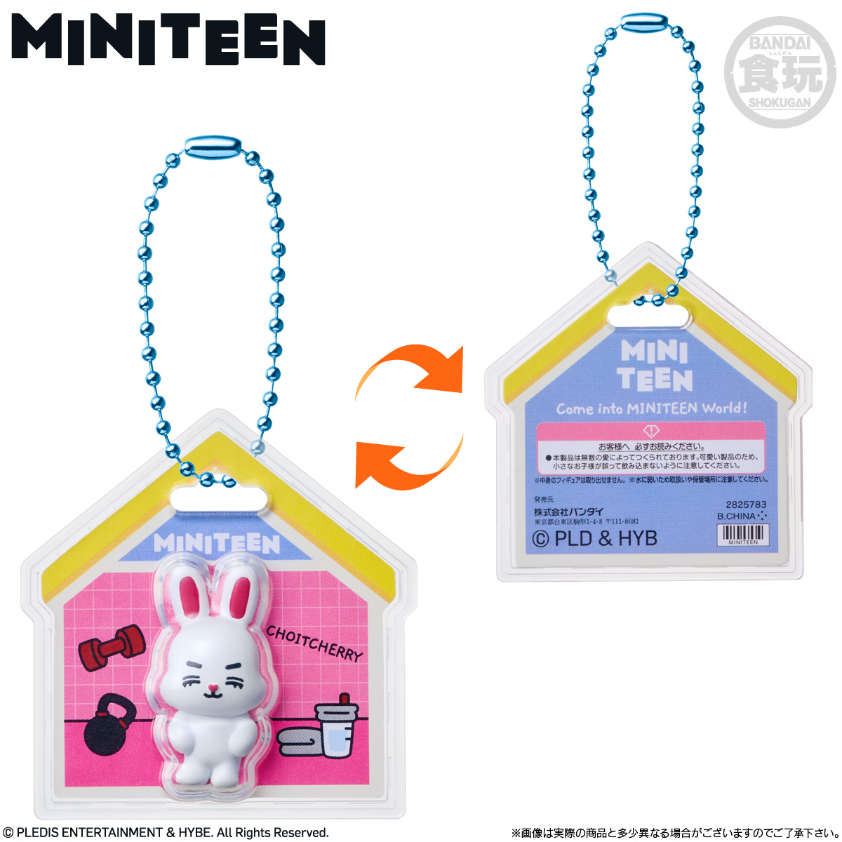 6個バラ売り〕バンダイ MINITEEN パッケージチャーム&グミ 6個 ( ミニ