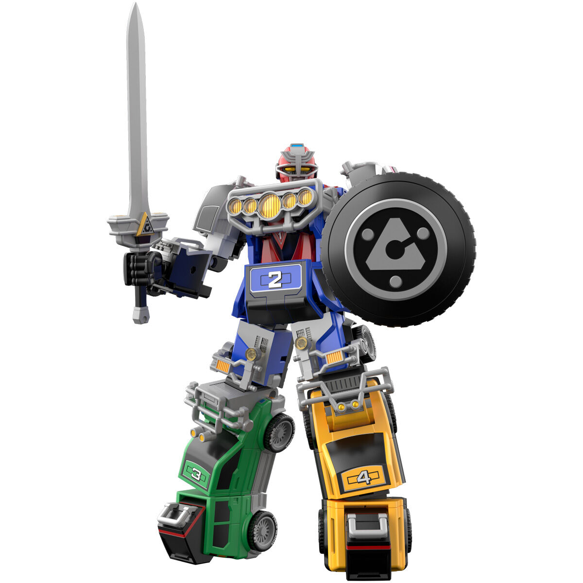 BOX〕バンダイ SMP [SHOKUGAN MODELING PROJECT] 激走合体 RVロボ 1個