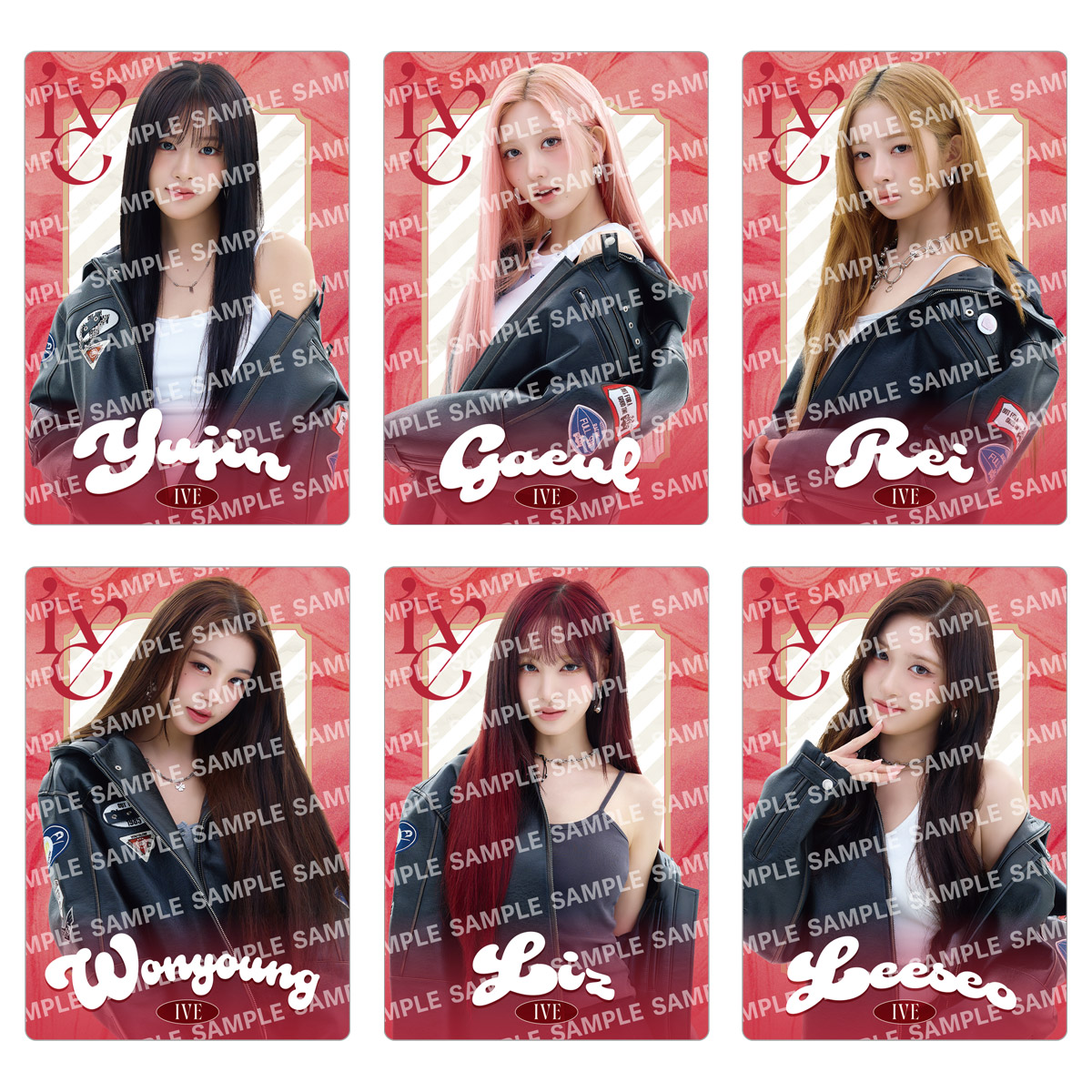 10個バラ売り〕バンダイ IVE FROM STARSHIP ENTERTAINMENT WITH AMUSE