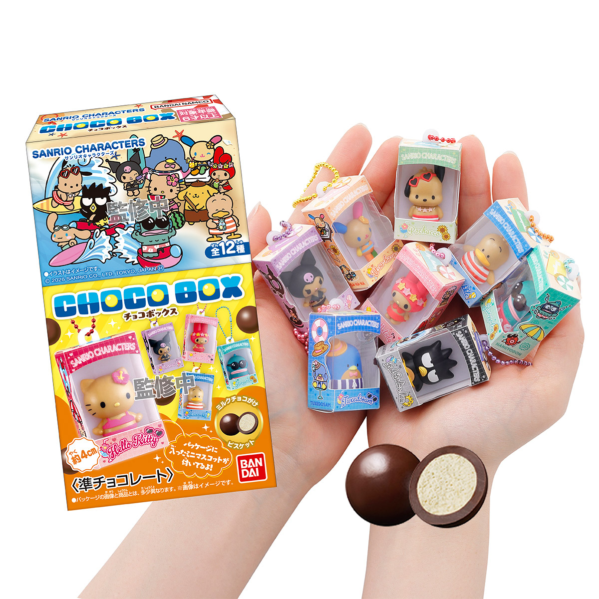 希少 レア サンリオ コロンブス サンリオコレクション 5個セット BOX〕バンダイ サンリオキャラクターズ チョコボックス ボックス
