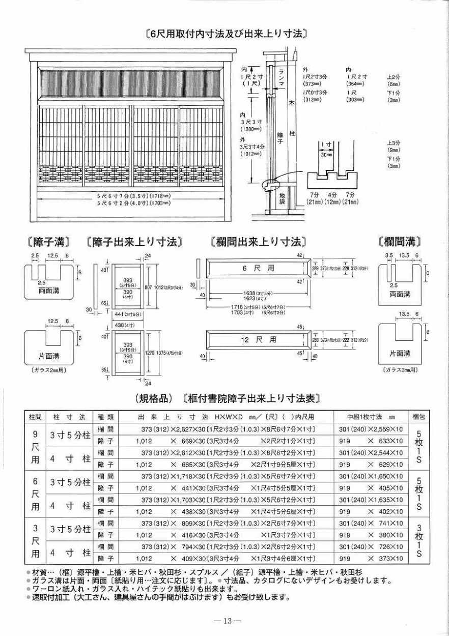 書院 障子 6尺用 松に鶴 WA-500 : wa-500 : めいぼくや webshop - 通販 - Yahoo!ショッピング