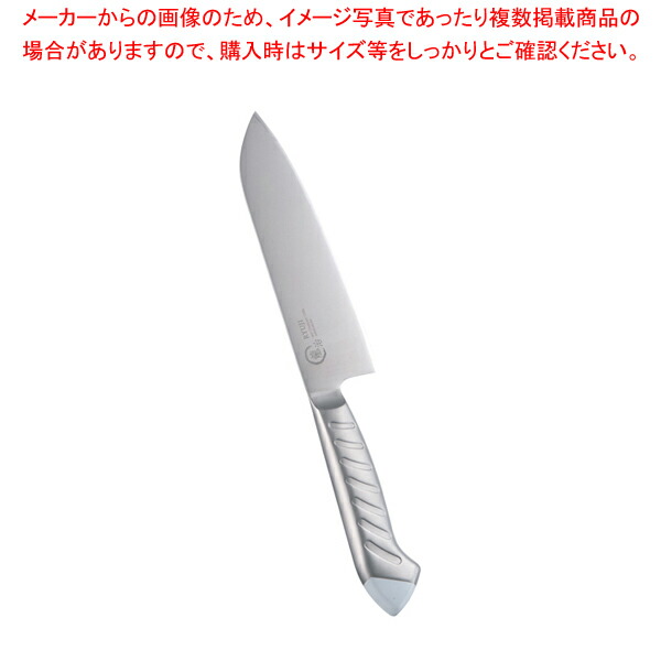 【まとめ買い10個セット品】龍治 ステンカラー 三徳 17cm ホワイト【人気 おすすめ 業務用 販売 通販】 :set 6 0270 0601:厨房卸問屋名調