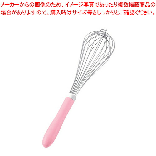 【まとめ買い10個セット品】TKG 抗菌カラーハンドル泡立 35cm ピンク :set 3 0315 1409:厨房卸問屋名調