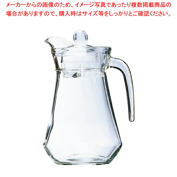 【まとめ買い10個セット品】アルク ピッチャー(蓋付) 1.3L G2662｜meicho