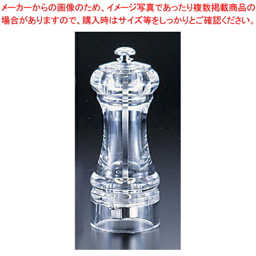 【まとめ買い10個セット品】IKEDA SMA 120 ソルトミル (アクリル製)【キッチン小物 塩ミル ペパーミル キッチン小物 塩ミル 業務用】 :set 2 1362 4901:厨房卸問屋名調