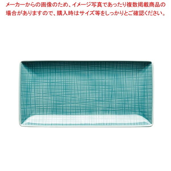 【まとめ買い10個セット品】RT メッシュ 405152 15287 レクタングルプレート20cm :set 5 1901 5101:厨房卸問屋名調