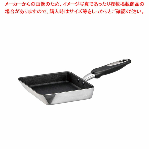 【まとめ買い10個セット品】IHハイキャスト プレミアム 玉子焼 18×16cm :001 0419001 101:厨房卸問屋名調