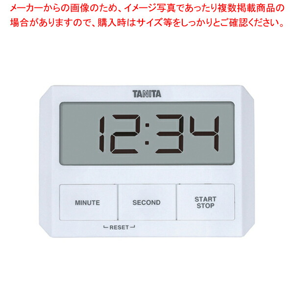 【まとめ買い10個セット品】ガラスにつくタイマー TD 409 ホワイト :001 0404347 101:厨房卸問屋名調