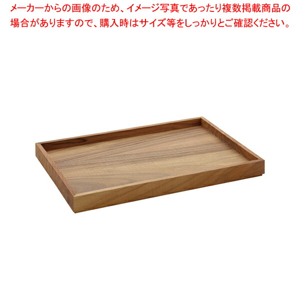 【まとめ買い10個セット品】ブロジ ウッドトレー 350×525×H45 :001 0405441 101:厨房卸問屋名調