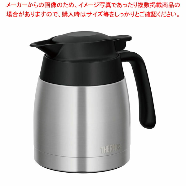 【まとめ買い10個セット品】サーモス 洗浄機対応 真空断熱STポット TTC 700SBK(0.7L :001 0438998 101:厨房卸問屋名調