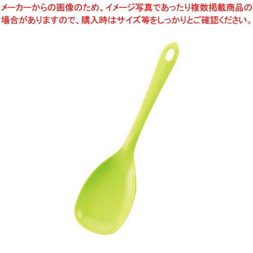 【まとめ買い10個セット品】シリコンスプーン グリーン :002 0401895 101:厨房卸問屋名調