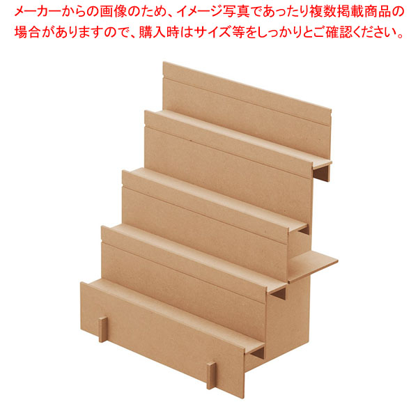 【まとめ買い10個セット品】木製簡易組立式ディスプレイ 小(2WAY仕様) 61-806-64-1｜meicho