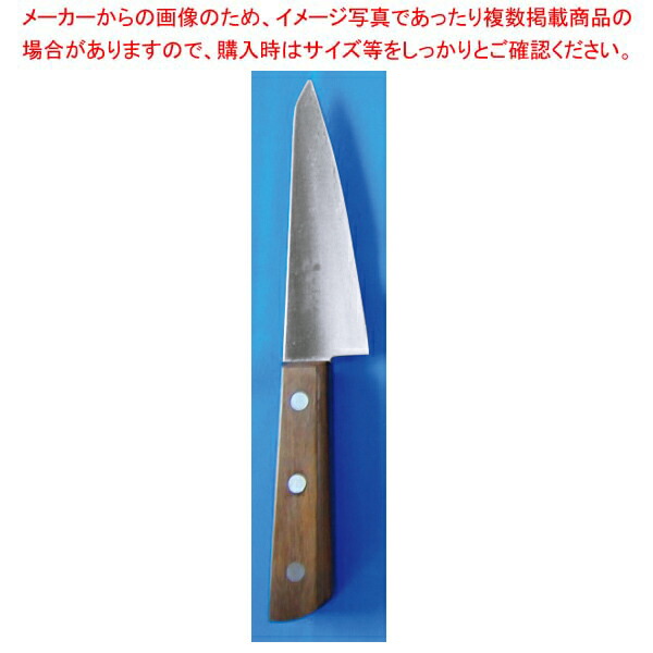 【まとめ買い10個セット品】解体包丁 骨スキ角型(片刃) 箱無し :003 0427108 101:厨房卸問屋名調