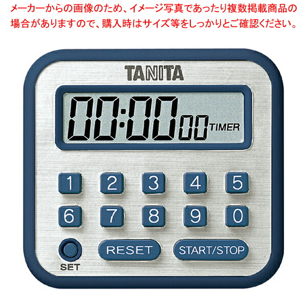 【まとめ買い10個セット品】長時間タイマー TD-375 ブルー タニタ｜meicho