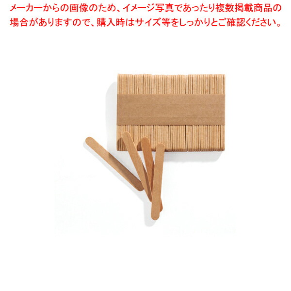 【まとめ買い10個セット品】木製ミニスティック WSM (500本入) シリコマート :003 0428656 101:厨房卸問屋名調