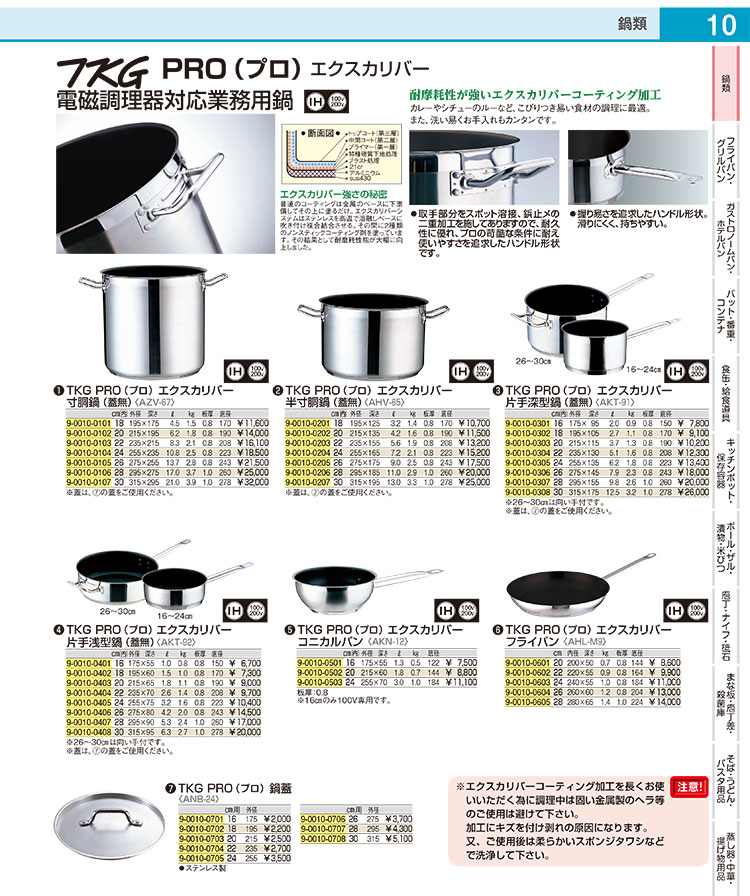 遠藤商事 TKG PRO(プロ)エクスカリバー コニカルパン 20cm - 調理器具